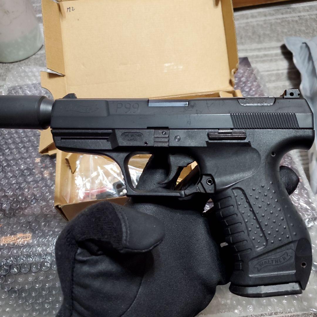 WA M84FS SPY PACKと訳ありワルサーP99 - メルカリ