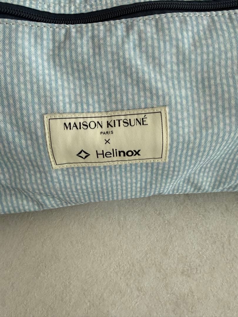 値下げ】ヘリノックス メゾンキツネ コラボ アウトドアコット - メルカリ