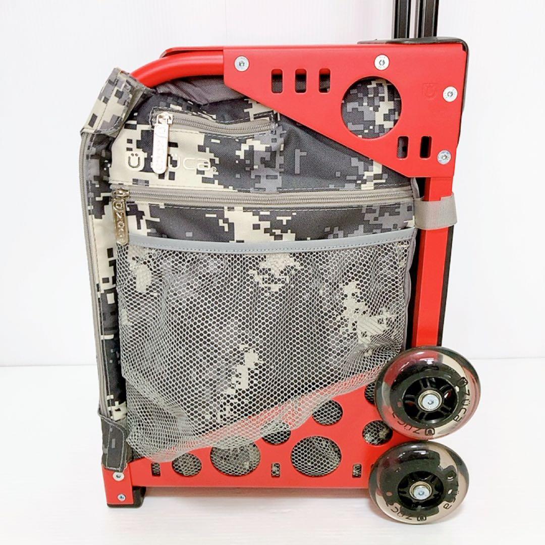 極美品】ZUCA（ズーカ）スポーツキャリーバッグ 迷彩 カモ 希少色