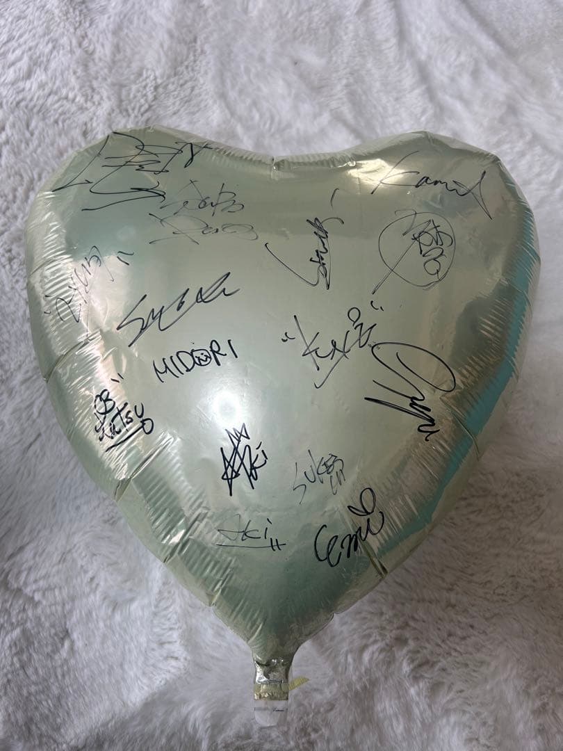 浜崎あゆみ サイン入り風船　2012