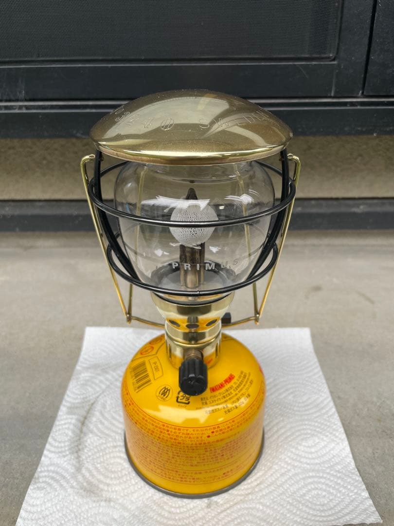 希少】PRIMUSプリムスEX-3240B エクスカイザー ブラスガスランタン