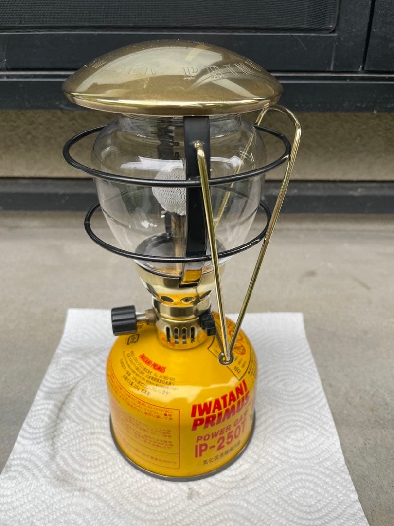 希少】PRIMUSプリムスEX-3240B エクスカイザー ブラスガスランタン