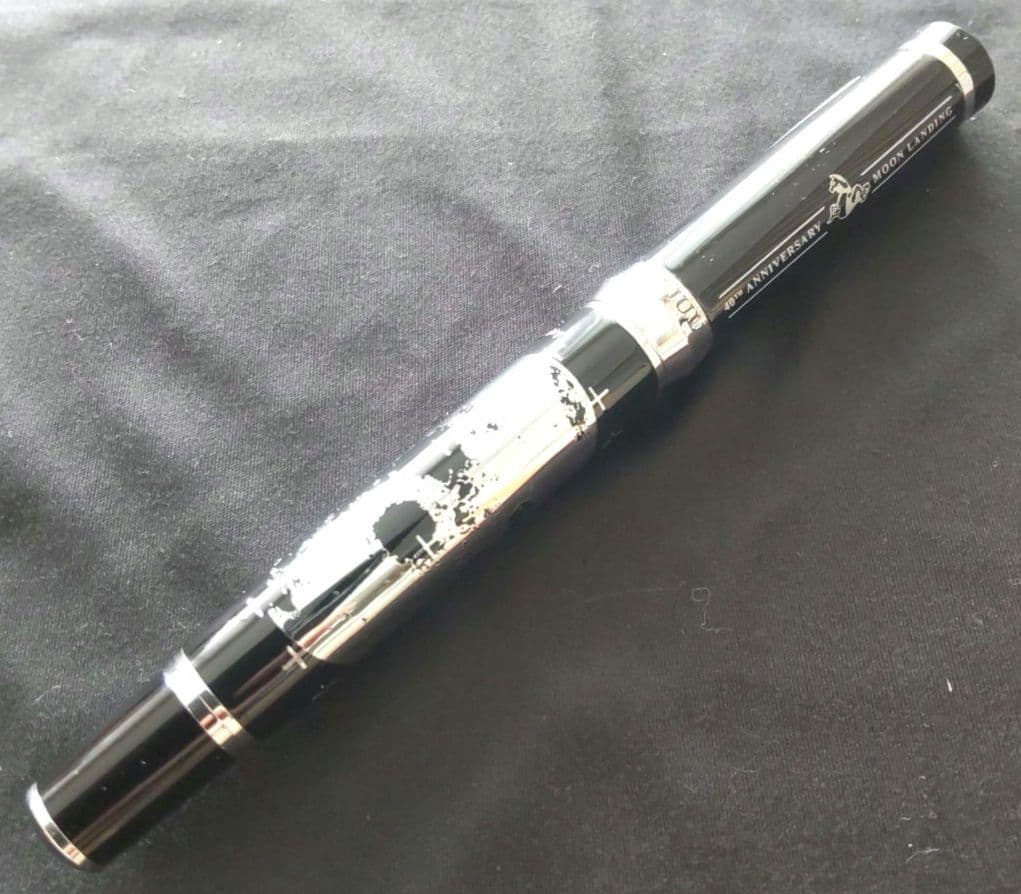オメガ スピードマスター 月面着陸 40周年記念 非売品 ボールペン 未使用