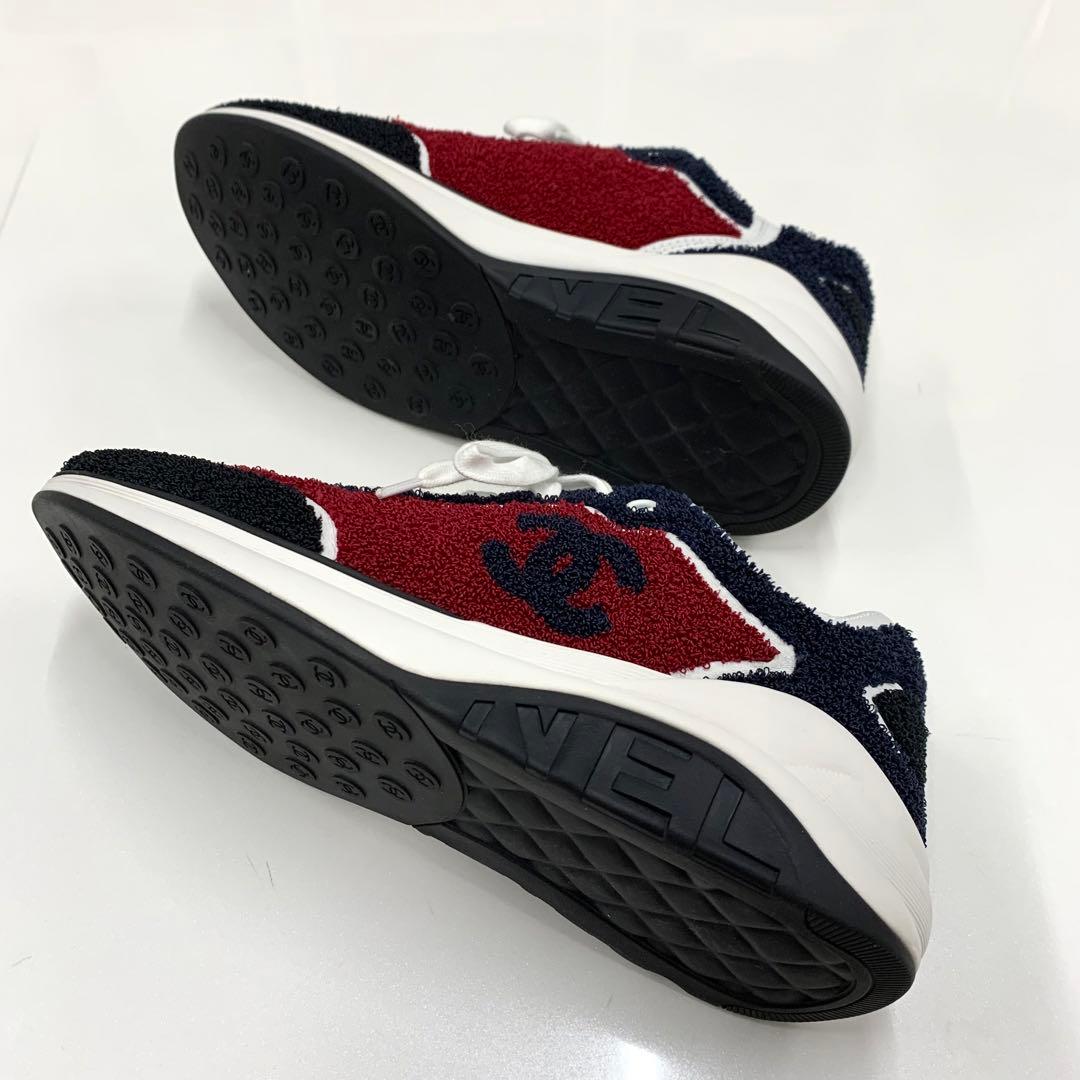 シャネル パイル ココマーク スニーカー マルチカラー - メルカリ