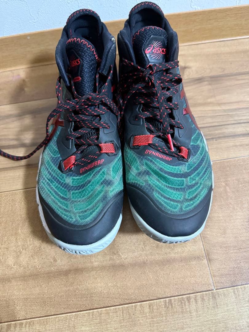 Ө*ө様 asics アシックス　メタライズ　27.5cm バレーボールシューズ