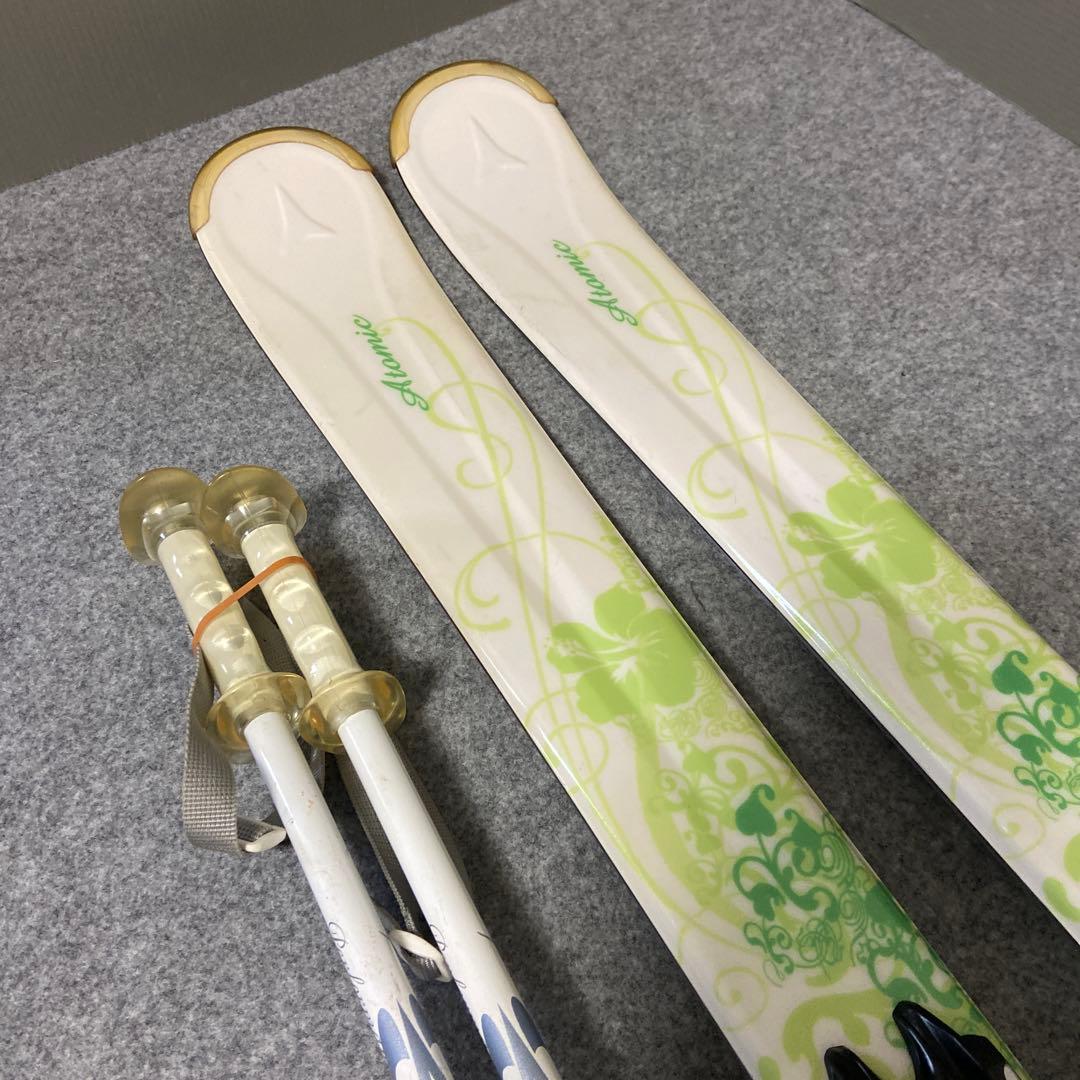 ★メンテナンス済　大人スキーセット　板141cm ブーツ24~24.5cm
