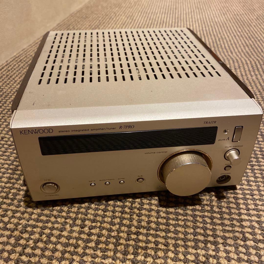 KENWOOD ステレオ アンプ・チューナー R-7PRO ジャンク