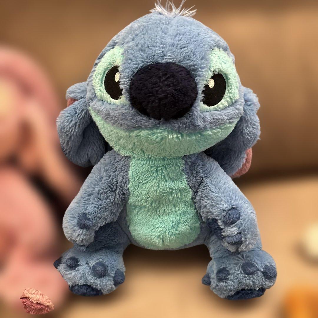 希少　ディズニー　スティッチ　エンジェル　ふわふわぬいぐるみ　2個セット