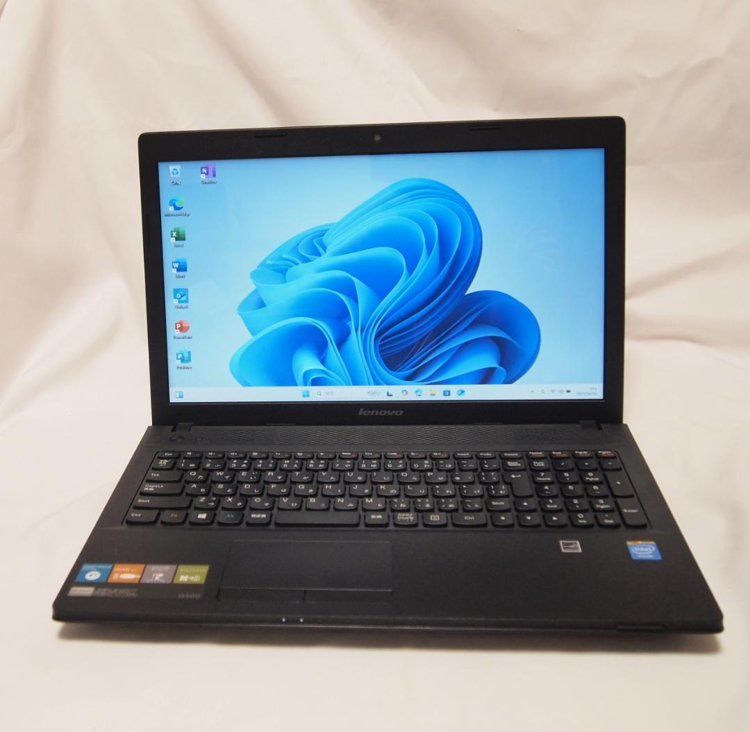 Windowsノート本体 Lenovo G500 Intel celeron 1000M 1.90GHz