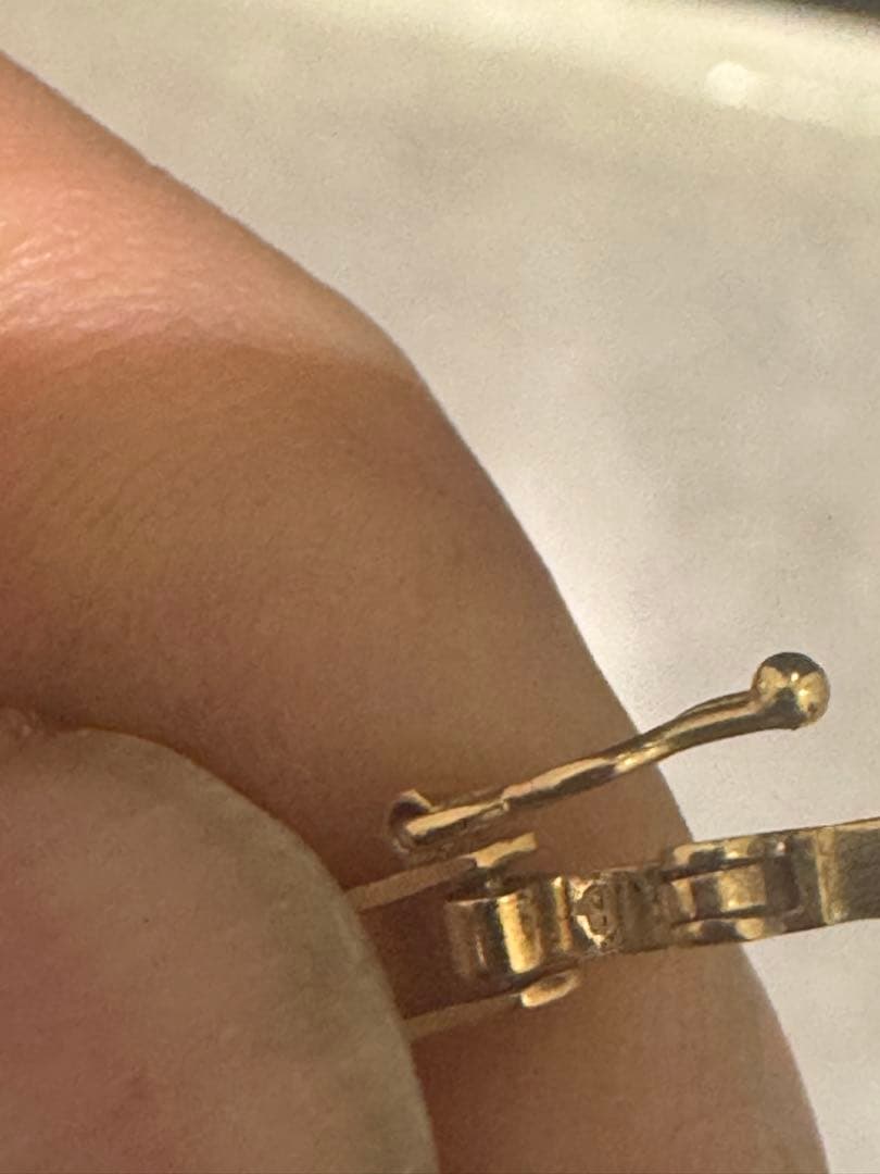 k18喜平アンクレット 5.92g 24cm6面W 検索6g