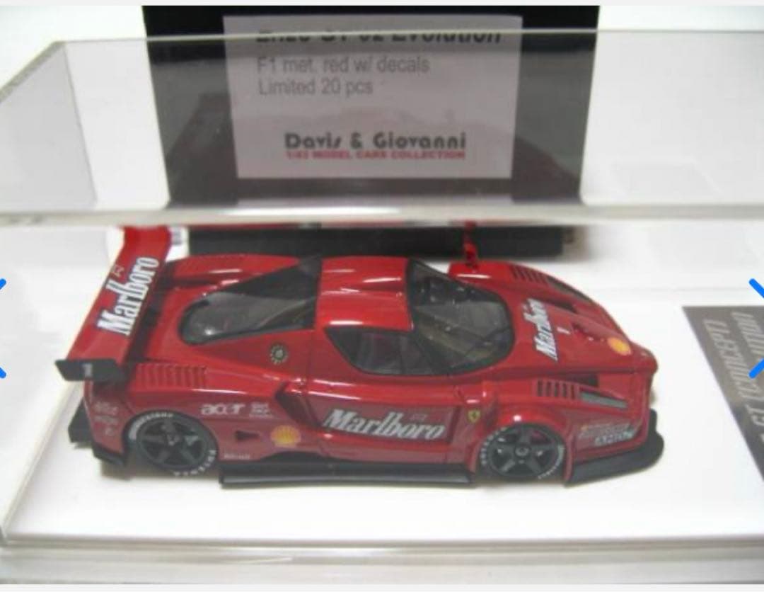 ミニカー D&G FERRARI ENZO GT Concept Evolution Kyosho 1/64 Ferrari collection 8neo Enzo GT Concept Red Diecast