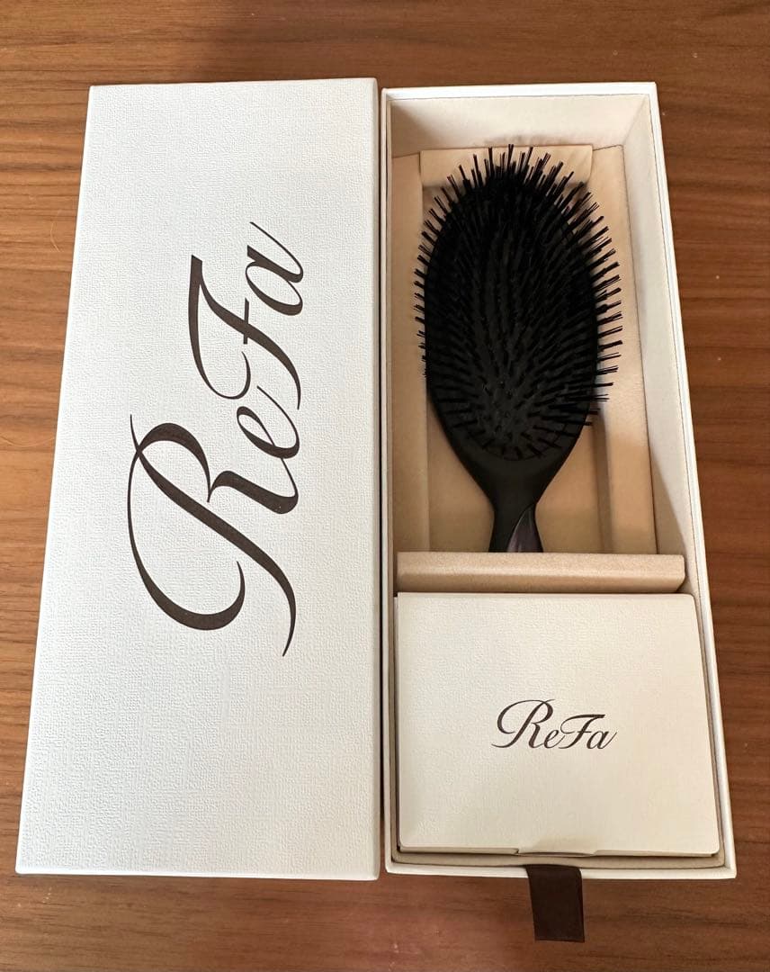 ReFaリファブリッスル　ピンクカラーショッパー付き ReFaギフトラッピングセット S】リファブリッスル | ヘアブラシ | ReFa