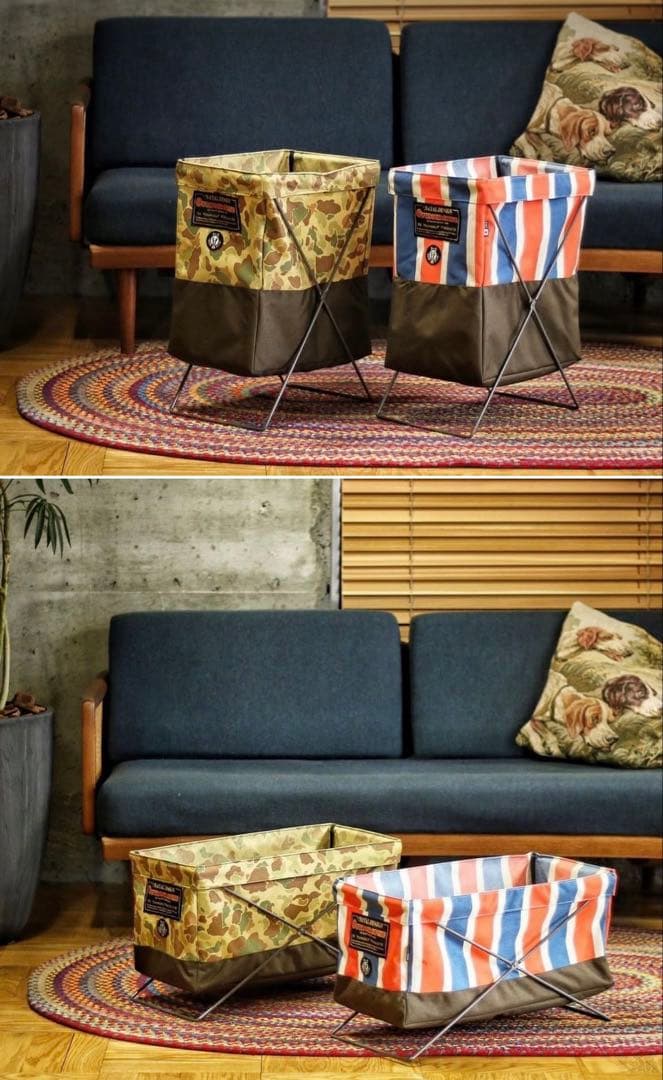 NATAL DESIGN folding box セットhigh&low NATAL DESIGN FOLDING BOX Low レトロストライプ - メルカリ