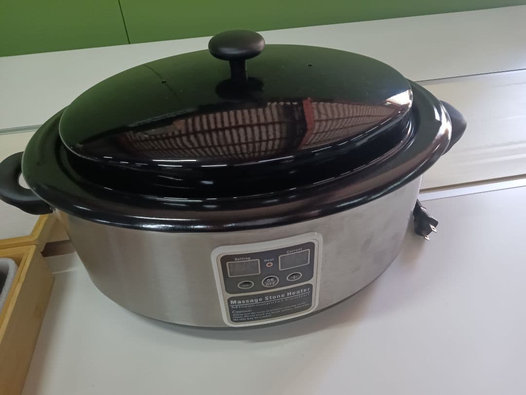 中古　ホットストーンマッサージセット