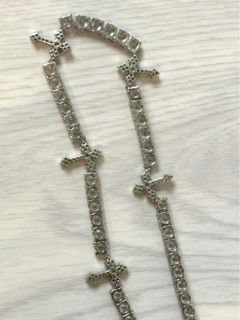 AVALANCHE 925テニスネックレス 5mmサイズ50cm アバランチ - メルカリ