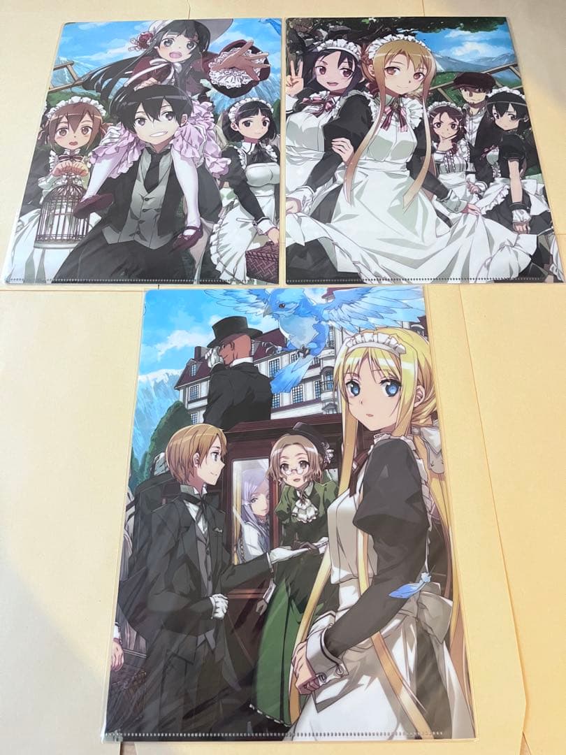 ソードアート・オンライン 希少クリアファイル84枚セット