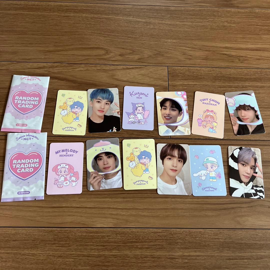 nct サンリオ トレカホルダー 22点 コンプリート