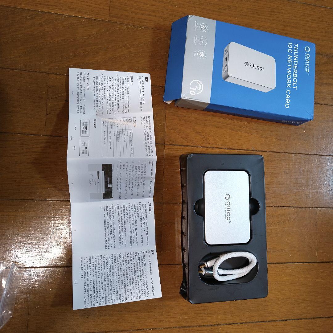 ORICO Thunderbolt 3 10GbE イーサネットアダプター Amazon.co.jp: ORICO Thunderbolt 3 10GbE Ethernet Adapter 10gbps