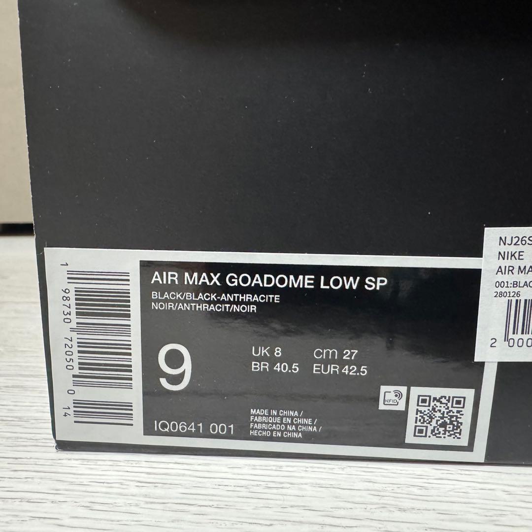 靴 Nike Air Max Goadome Low SP Black 27.0cm