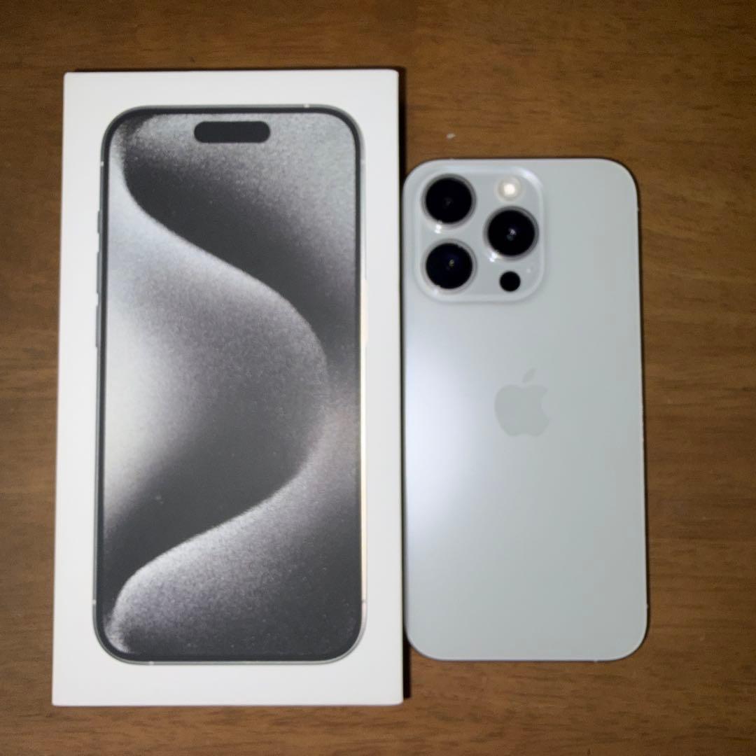 iPhone15 pro 256GB ジャンク ジャンクiPhone15PRO 256GB 利用制限端末 充電回数30回未満 100