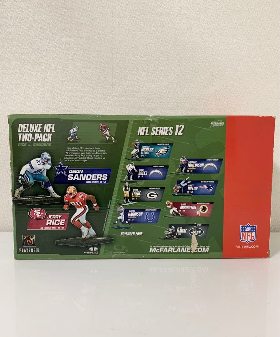 Mcfarlane マクファーレン NFLフィギュア ライス＆サンダース - メルカリ