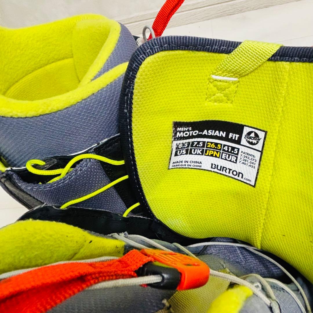 【美品】BURTON MOTO スノーボードブーツ メンズ 26.5cm