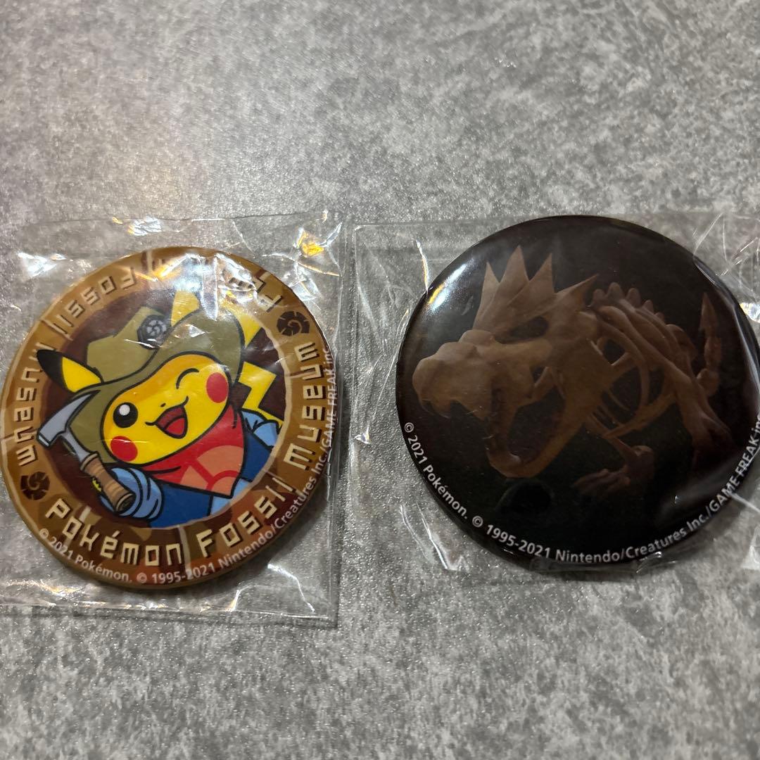 ポケモン化石博物館 ピンバッジセット - メルカリ