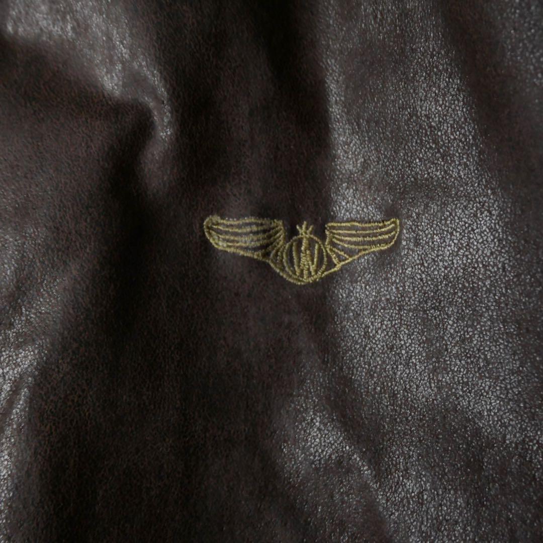 WILSONS LEATHER A2 Type レザージャケット ブラウン XL - メルカリ