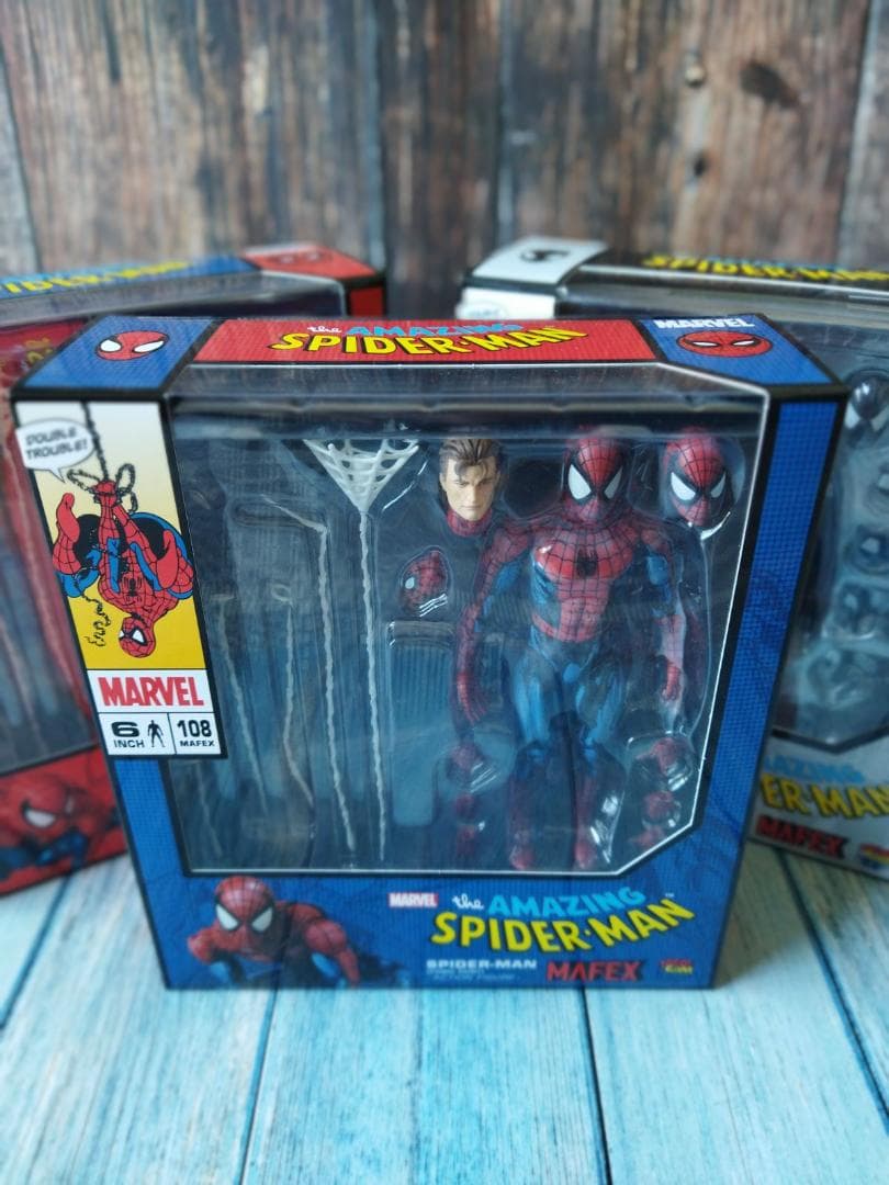 マフェックス スパイダーマン セット：075、108、147 新品未開封