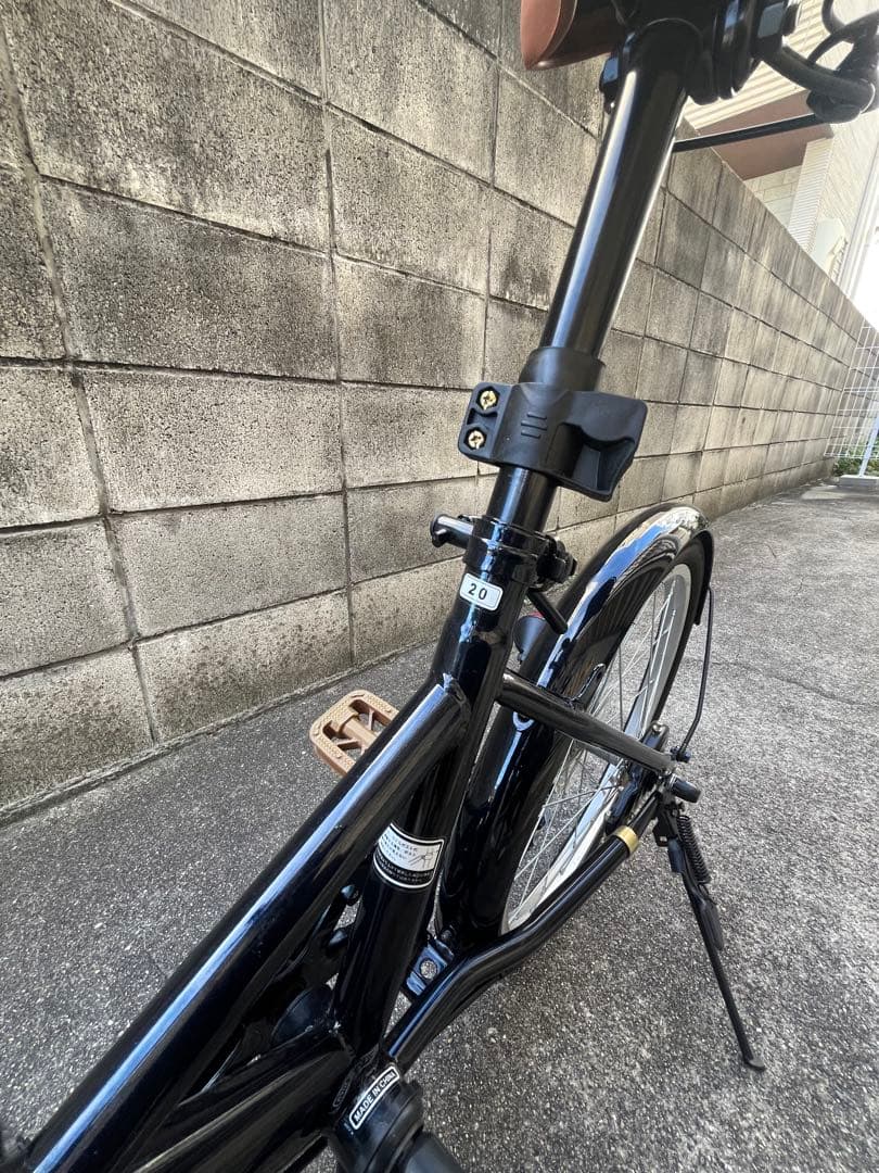 神戸☆ほぼ未使用(詳細下記)☆折りたたみ自転車☆20インチ☆6ギア