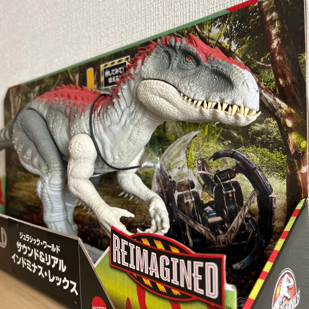マテル ジュラシックワールド インドミナスレックス 恐竜 フィギュア トイザらス