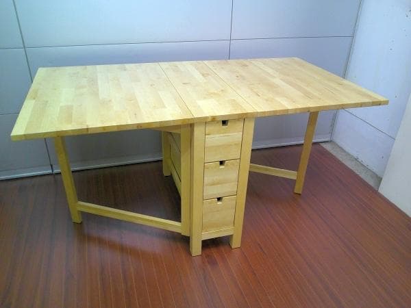 IKEA NORDEN ノールデン ゲートレッグテーブル バタフライテーブル NORDEN ノールデン ゲートレッグテーブル, バーチ, 26/89/152x80 cm - IKEA