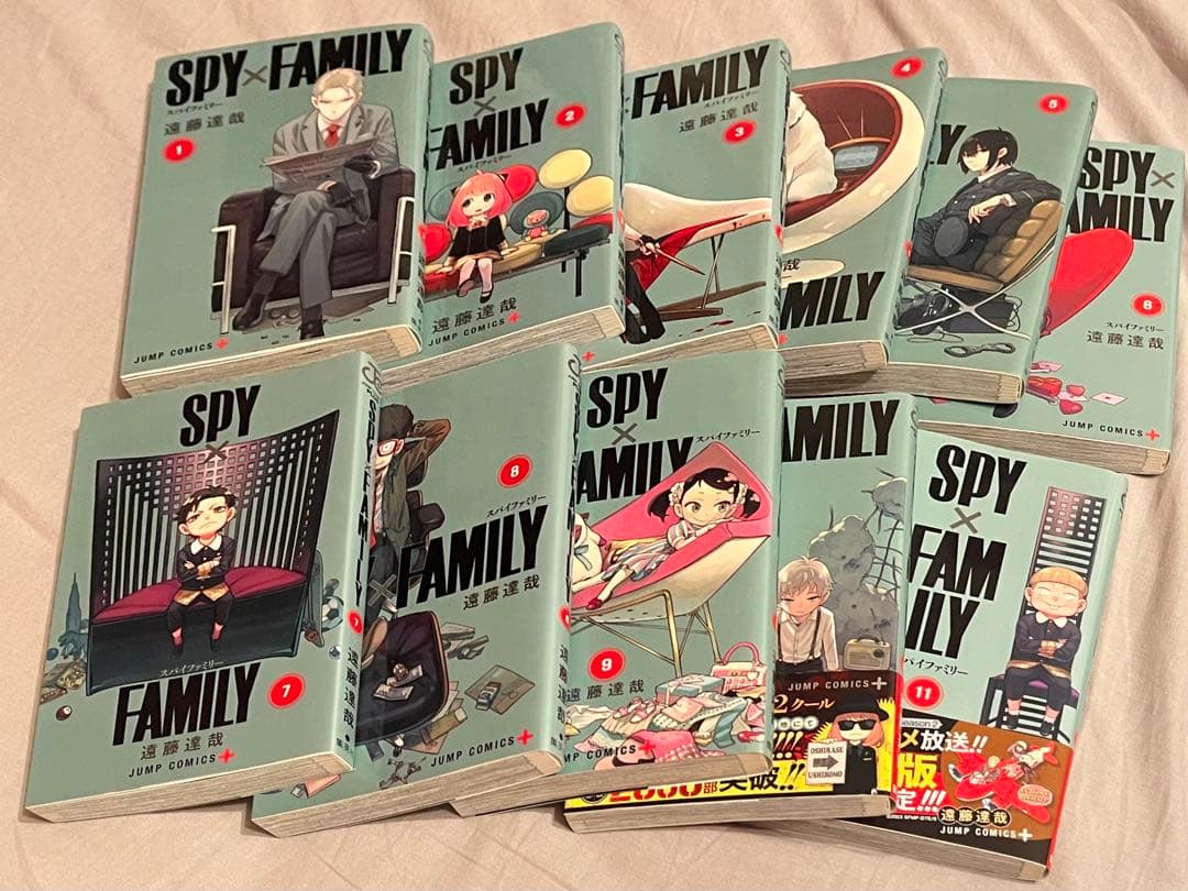 美品』SPY×FAMILY 1巻〜11巻まとめ売り - メルカリ