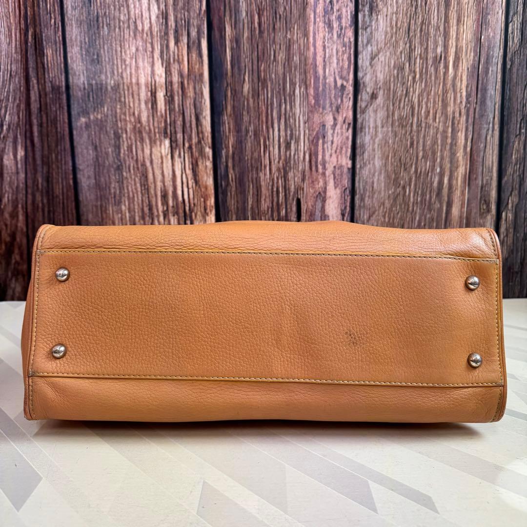 TOD'Sトッズ ジレリ トートバッグ キャメル - メルカリ