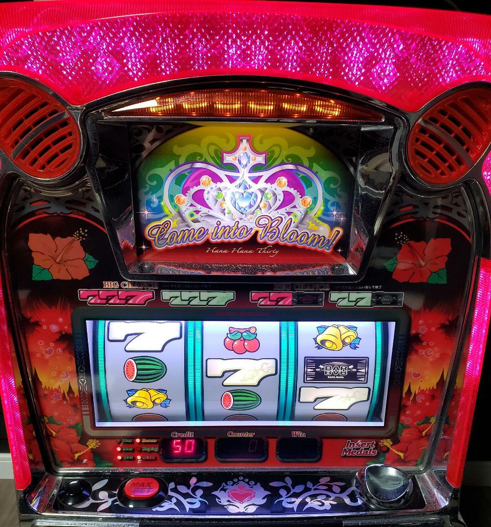 パチスロ　実機　クイーンハナハナ　30 パイオニア