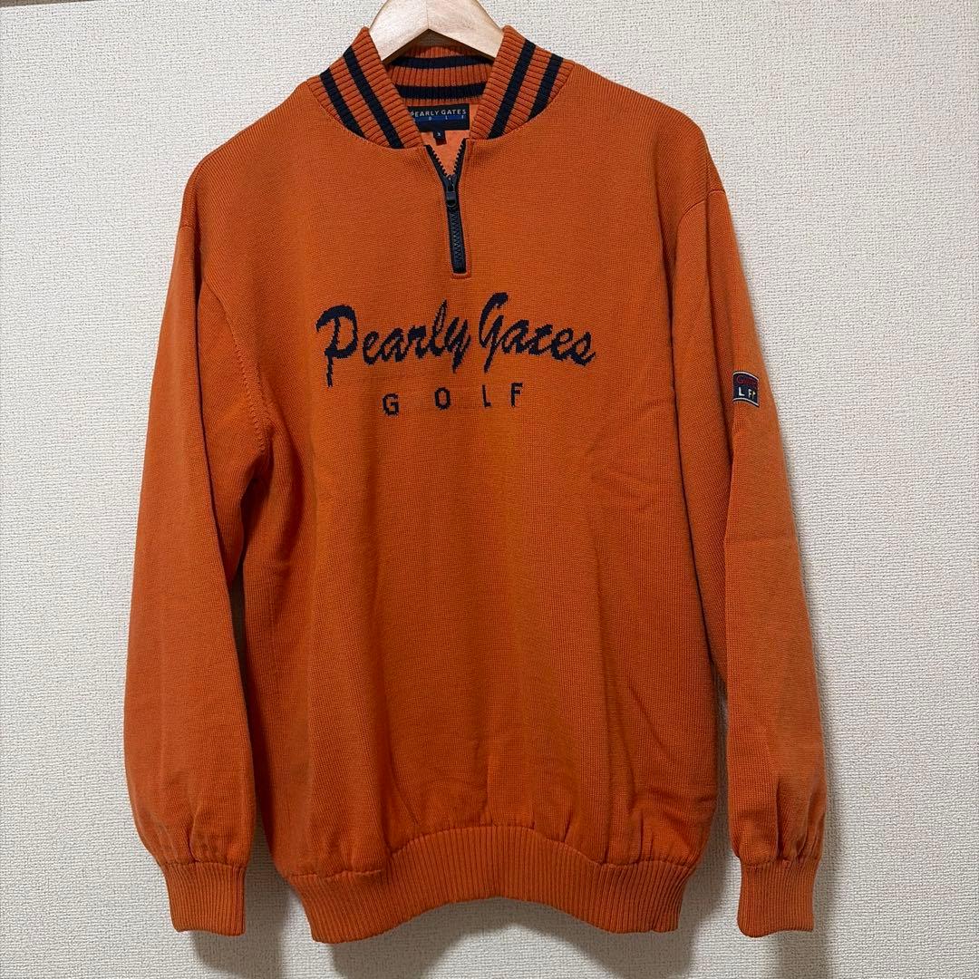 パーリーゲイツ PEARLY GATES GOLF セーター ハーフジップ - メルカリ