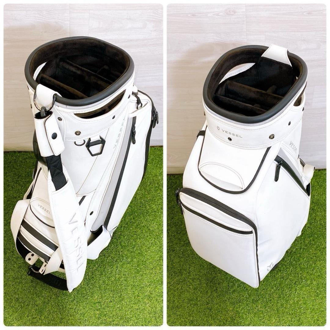 高級 VESSEL PRIME ベゼル キャディバッグ 3点式 カート 9型 - メルカリ