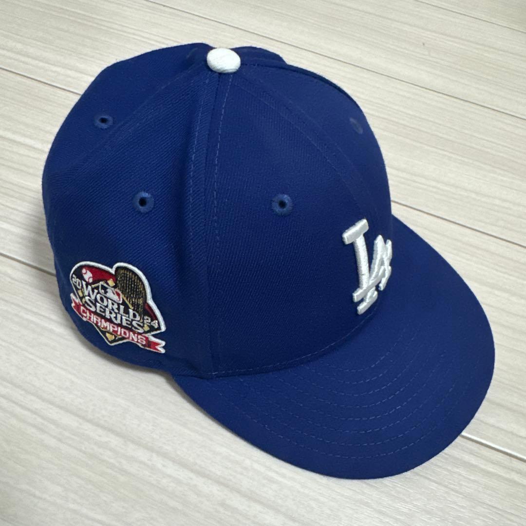 未使用 2024 ロサンゼルス ドジャース ワールドシリーズ キャップ