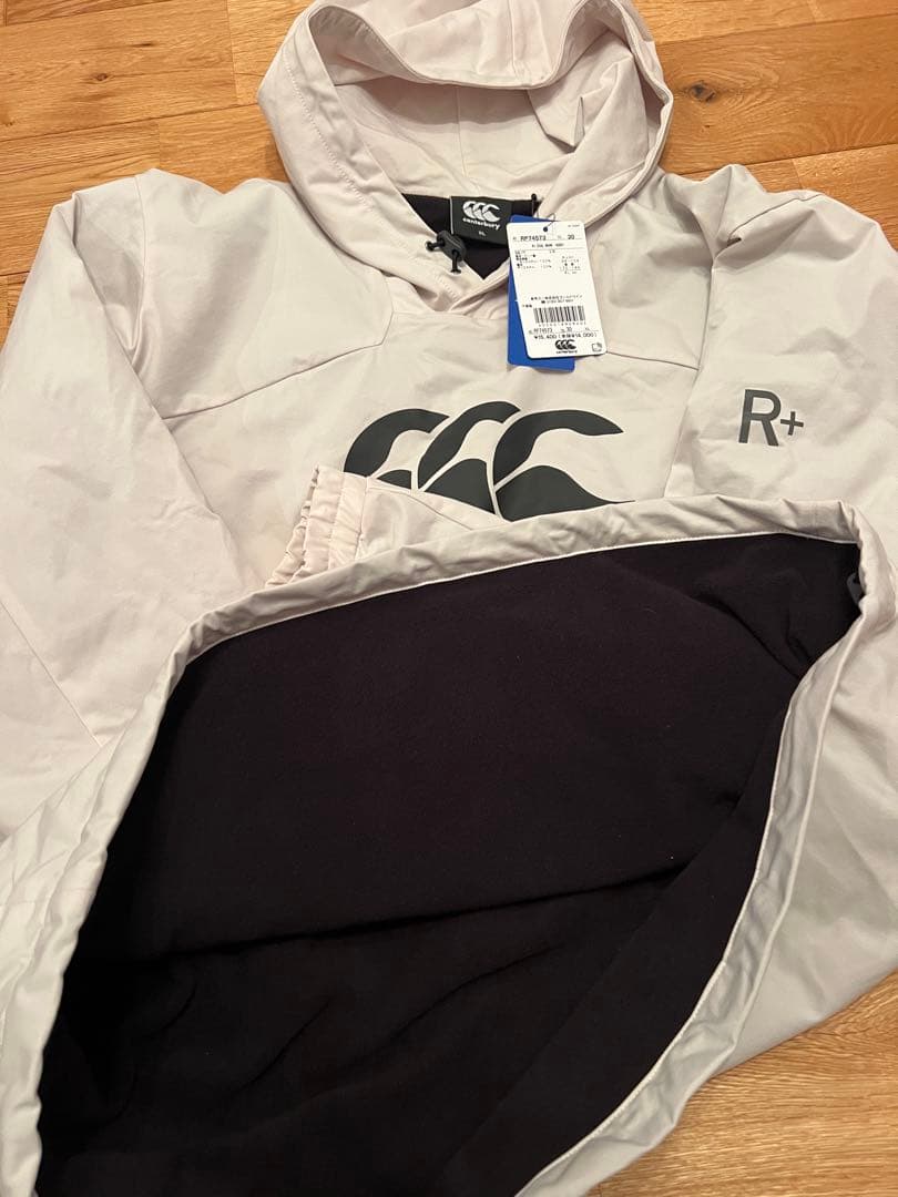 《新品未使用品》canterbury R+ XL ホワイト ジャンパー