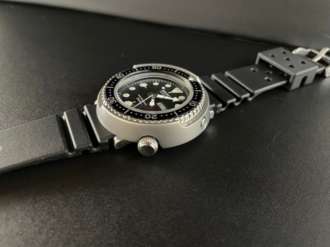 精度良好 箱バンド付き SEIKO ダイバー 7549-7010 初代ツナ缶 - メルカリ