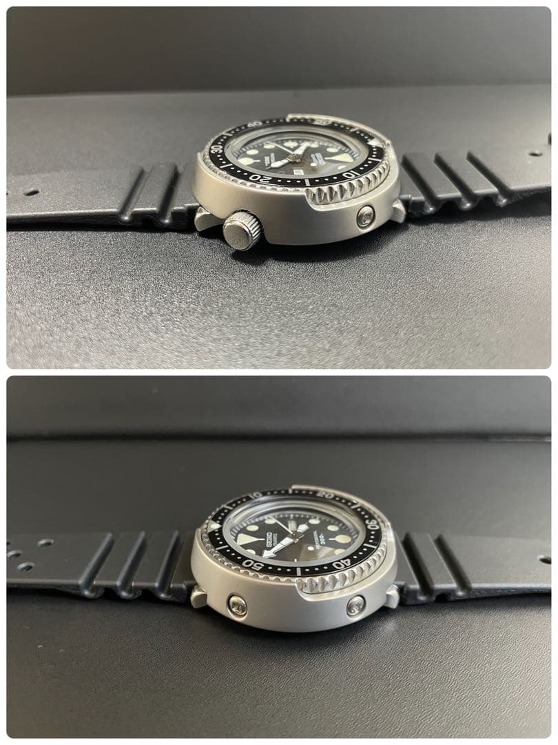 精度良好 箱バンド付き SEIKO ダイバー 7549-7010 初代ツナ缶 - メルカリ