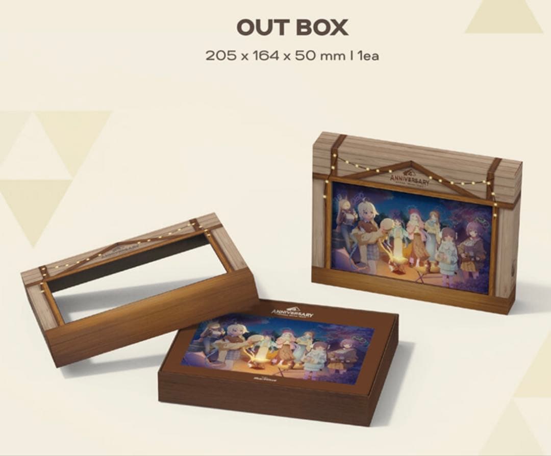 ブルーアーカイブ　韓国　4周年記念　OST CDアルバムパッケージ