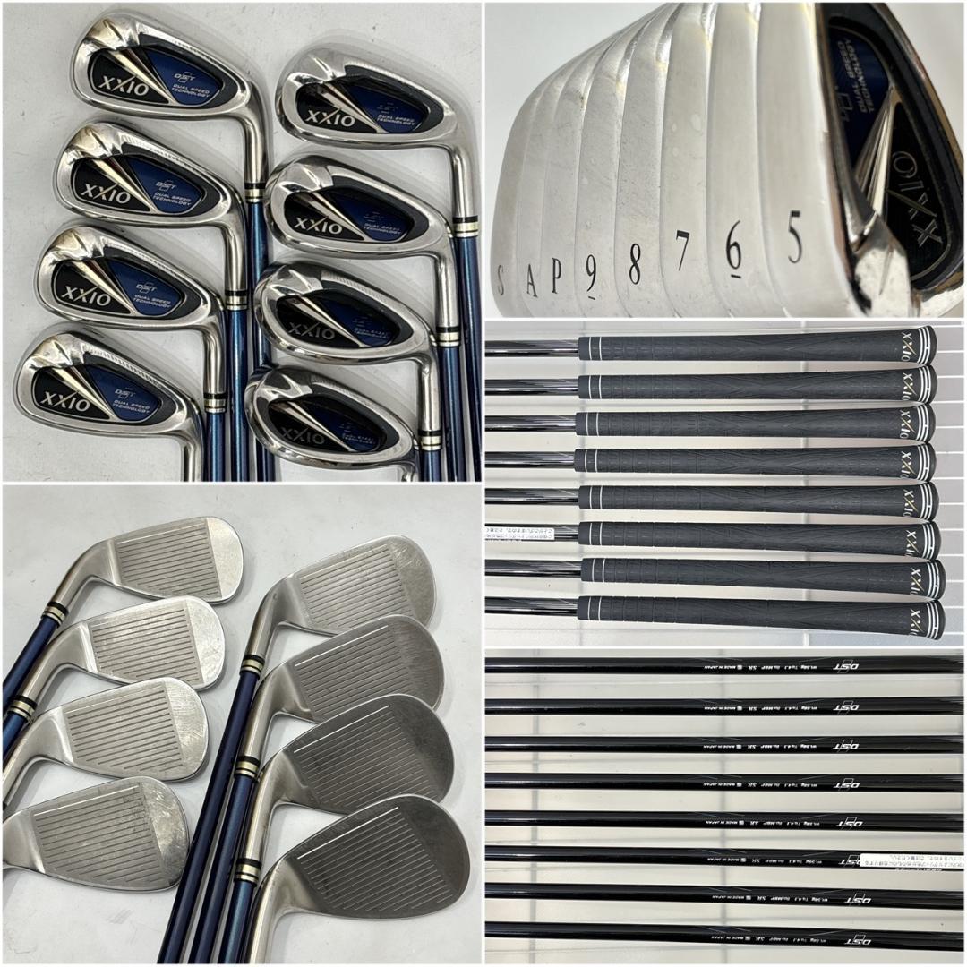 メンズ右利き初心者用 ゼクシオ 8＆9代目 ゴルフクラブセット W₋2764