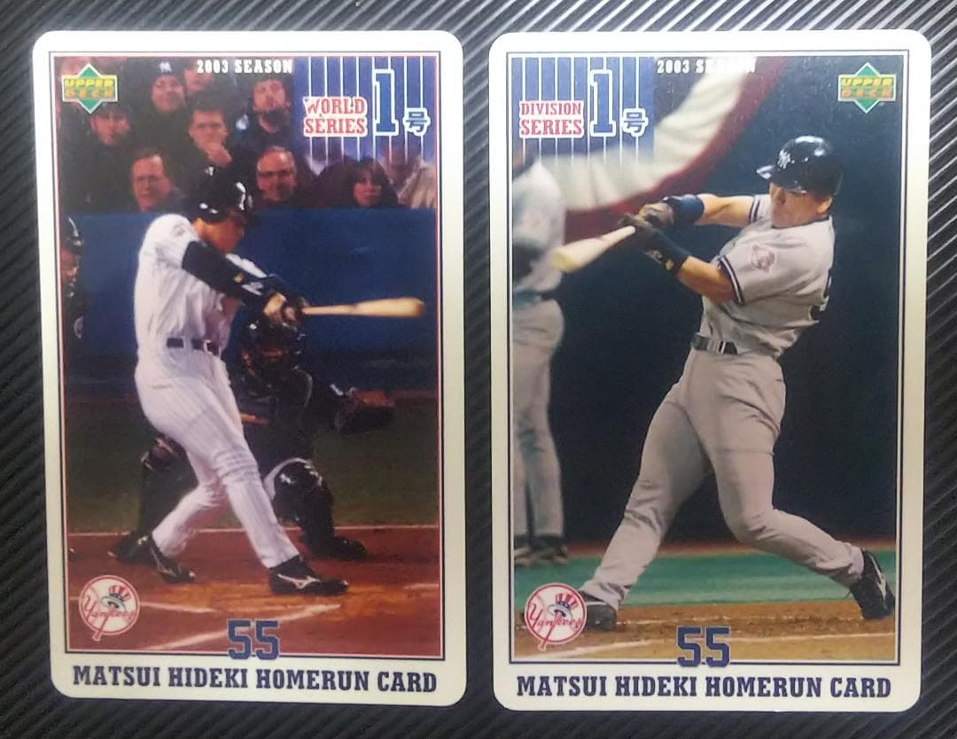 松井秀喜ホームランカード＆カードホルダーセット