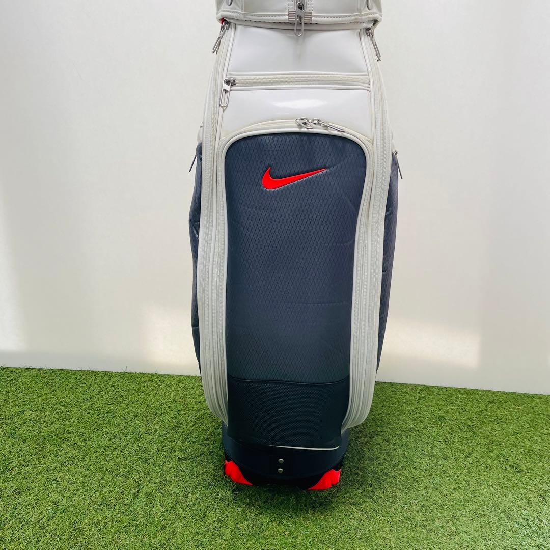 Nike ゴルフバッグ・キャディバッグ ホワイト/グレー/レッドの通販はau