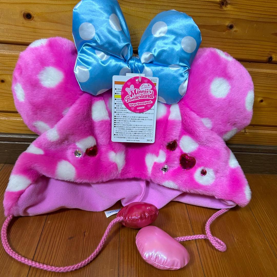 ディズニー ミニー パルパルーザ ポップコーンバケット ファンキャップ