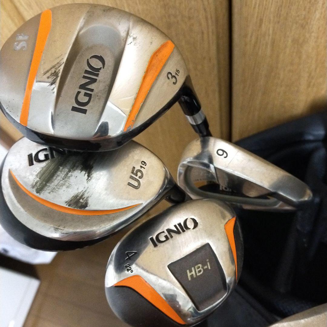 Mizuno キャディバッグ ホワイト レッド ブラック おまけ付IGNIO