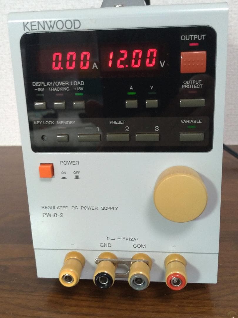 値下げ 0-±18V 2A　安定化電源　PW18-2　KENWOOD ケンウッド KENWOOD 直流安定化電源 PA18-2A | ORIGINALMIND オリジナルマインド