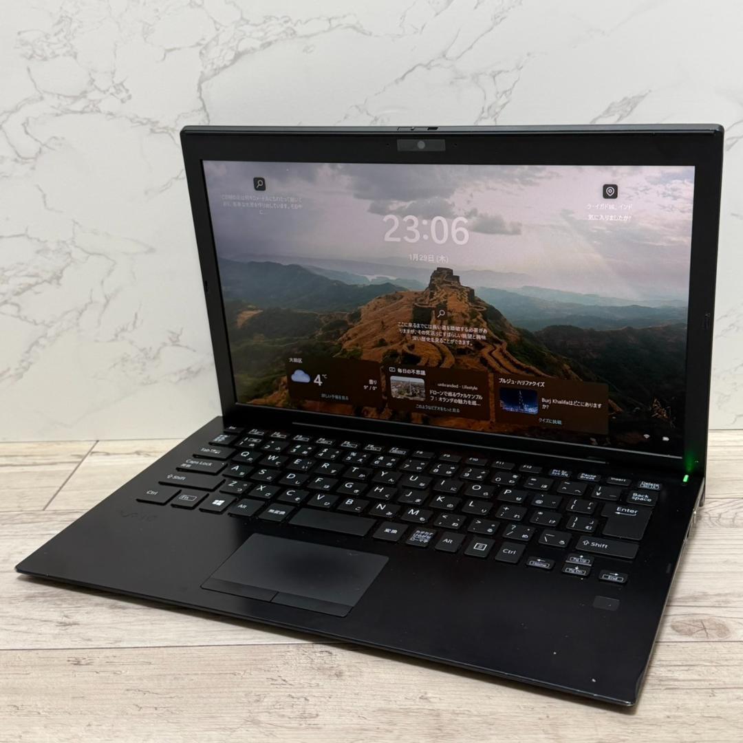 動作確認済み！SONY VAIO Core i5 10世代 8GB 256GB Wi-Fi6 顔認証 フルHD VAIO Pro PG VJPG13C11N 第10世代 Core i5
