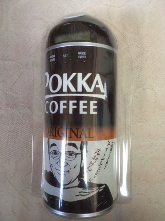 激レア】ポッカコーヒー顔缶 目覚し時計 志村けん【非売品】 - メルカリ